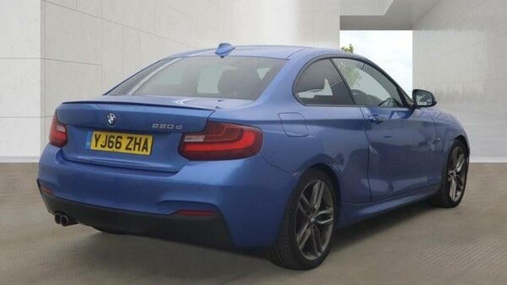 BMW 2 Series 2.0 220D M Sport Euro 6 Ss Blue #4