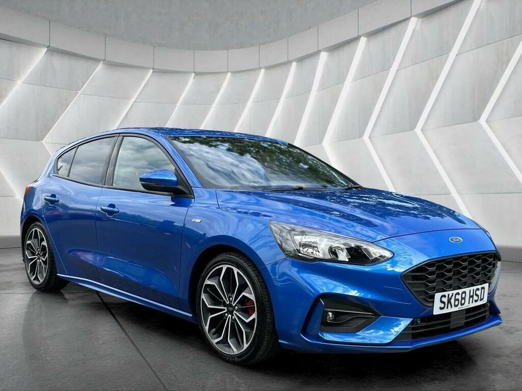 Ford Focus 1.0T Ecoboost St-line X Euro 6 Ss Blue #3