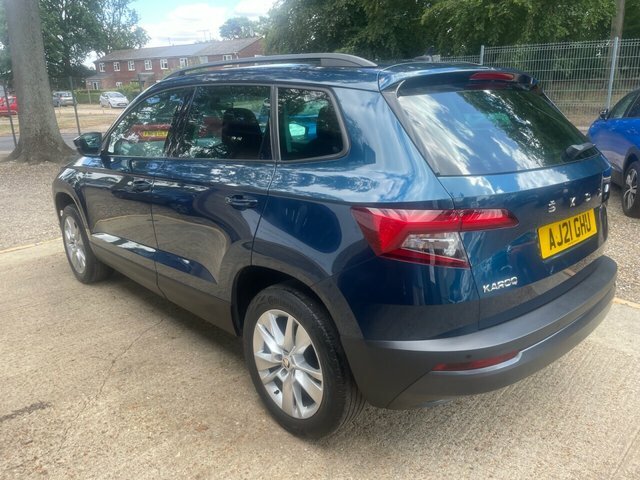 Skoda Karoq 2.0 Tdi Se Technology Suv Euro 6 AJ21GHU Blue #5