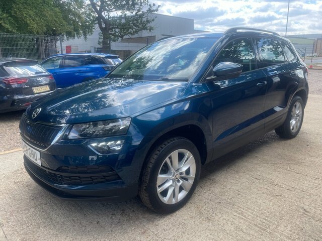 Skoda Karoq 2.0 Tdi Se Technology Suv Euro 6 AJ21GHU Blue #2
