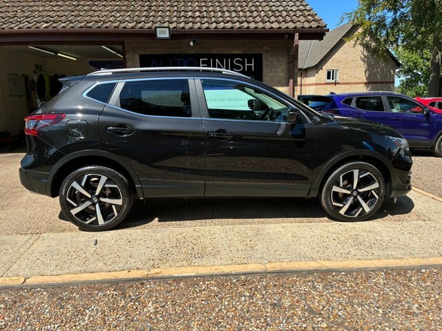 Nissan Qashqai 1.5 Dci Tekna Suv Euro 6 S S YE18HTX Black #6