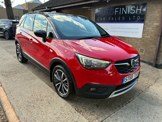 Vauxhall Crossland X 1.2 Turbo Gpf Elite Suv Euro 6 S Red
