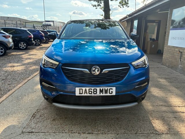 Vauxhall Grandland X 1.2 Turbo Gpf Sport Nav Suv Euro Blue