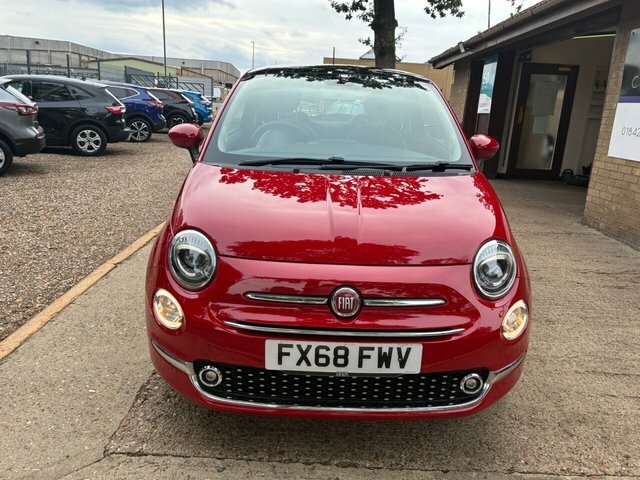 Fiat 500 1.2 Lounge Hatchback Euro 6 S S Red #2