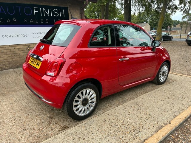 Fiat 500 1.2 Lounge Hatchback Euro 6 S S Red #5