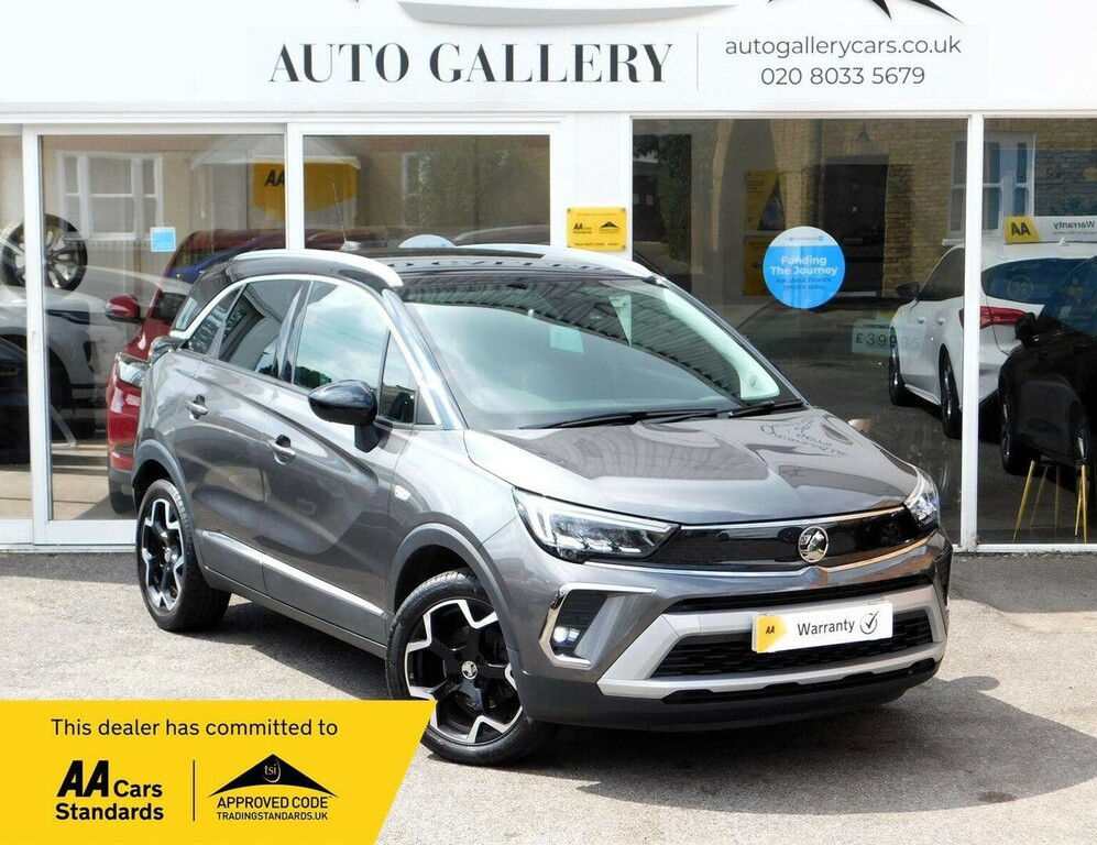 Vauxhall Crossland 1.2 Turbo Ultimate Nav Euro 6 Ss Grey