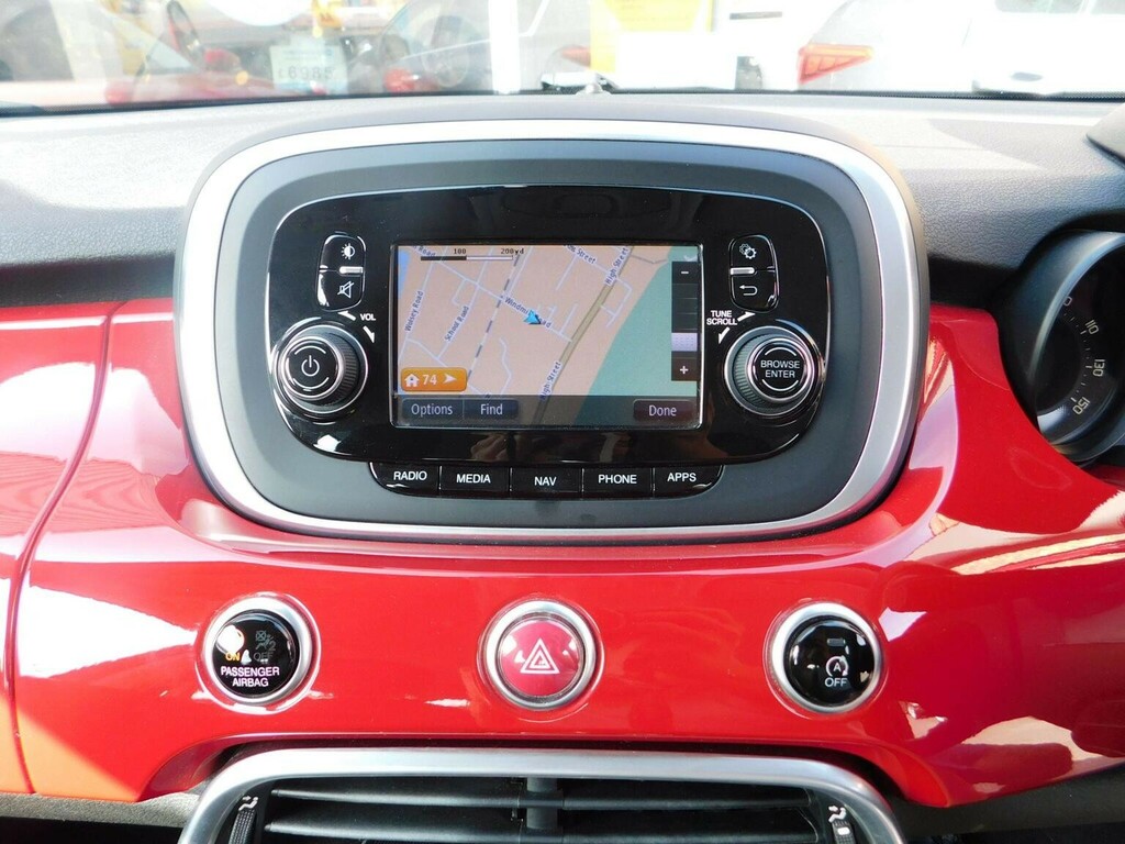 Fiat 500X 1.6 E-torq Pop Star Plus Euro 6 Red #2