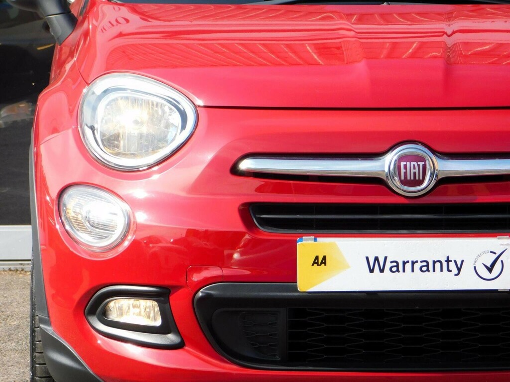 Fiat 500X 1.6 E-torq Pop Star Plus Euro 6 Red #4