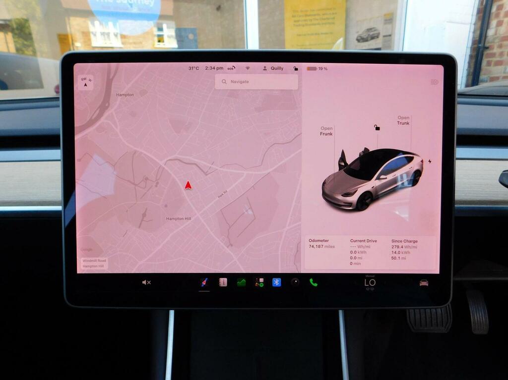Tesla Model 3 Saloon Standard Range Plus Rwd 202070 MA70KNP White #2