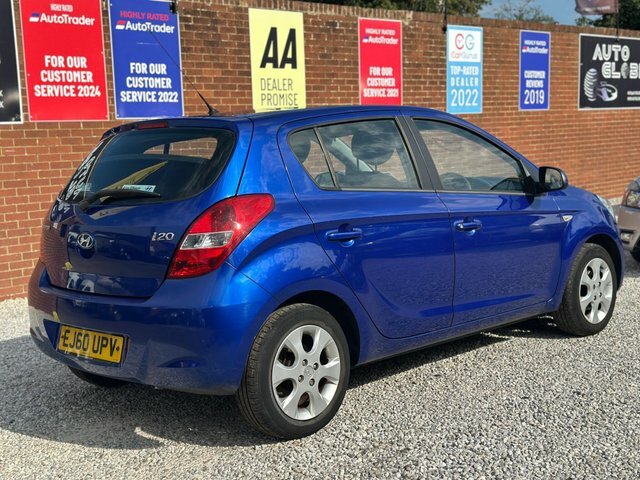 Hyundai I20 1.2 Comfort 77 Bhp Blue #4