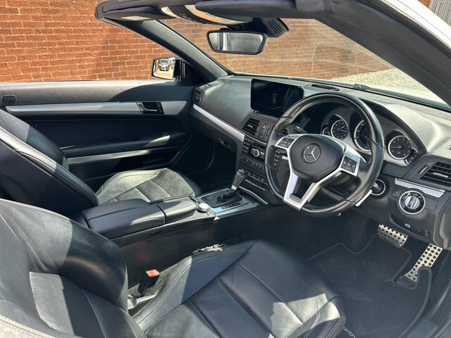 Mercedes-Benz E Class E200 Blueefficiency Sport Cabriolet HV13OXF White #5