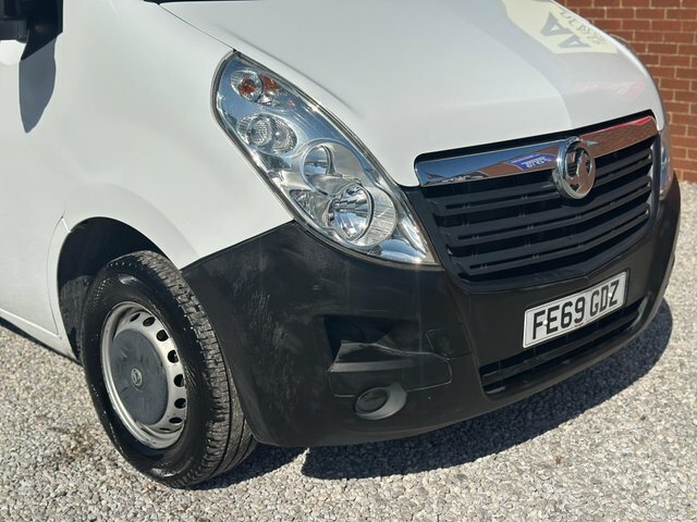 Vauxhall Movano 2.3 L3h2 F3500 Pv 129 Bhp Lwb Van - Air Con - Sat White #23