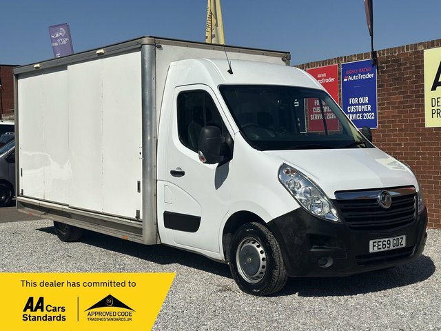 Vauxhall Movano Cdti 3500 Biturbo Platform White
