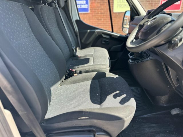 Vauxhall Movano 2.3 L3h2 F3500 Lwb Med Roof Panel Van With Elec Silver #14