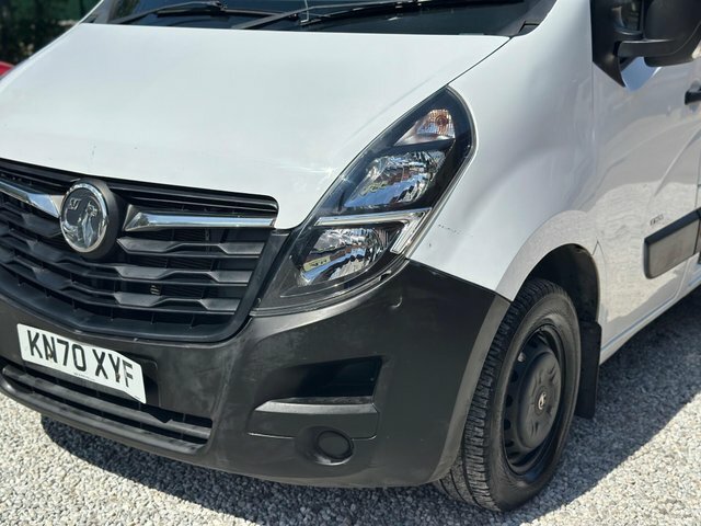 Vauxhall Movano 2.3 L3h2 F3500 Lwb Med Roof Panel Van With Elec Silver #23