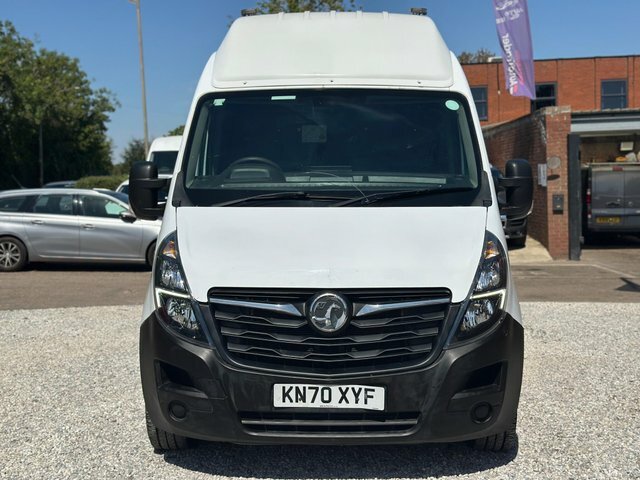 Vauxhall Movano 2.3 L3h2 F3500 Lwb Med Roof Panel Van With Elec Silver #9