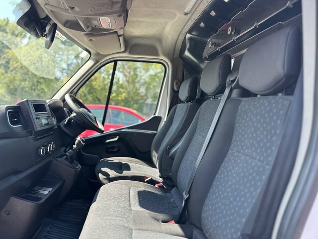 Vauxhall Movano 2.3 L3h2 F3500 Lwb Med Roof Panel Van With Elec Silver #25