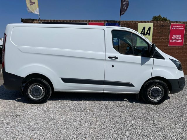 Ford Transit Custom Tdci 290 L1 H1 ML66EWC White #4