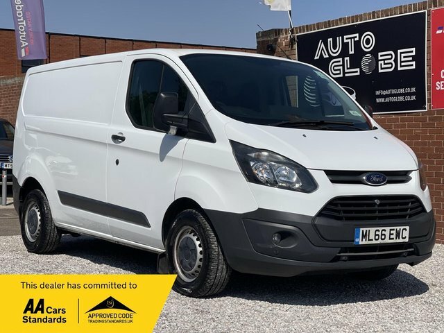 Ford Transit Custom Tdci 290 L1 H1 ML66EWC White