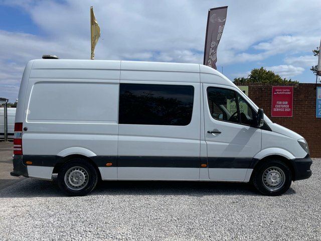 Mercedes-Benz Sprinter 313 Cdi Rwd L2 White #5