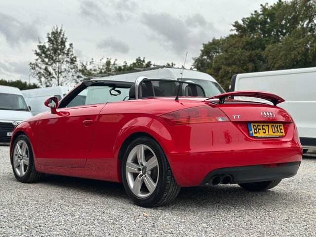 Audi TT Tfsi Roadster Euro 4 BF57OXE Red #4