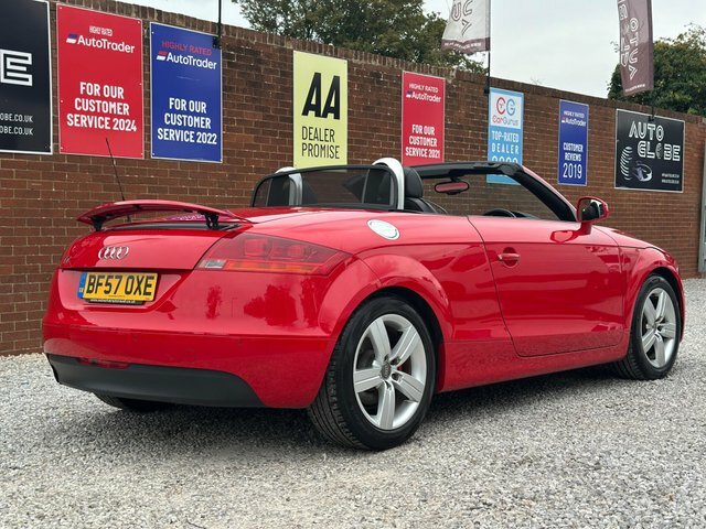 Audi TT Tfsi Roadster Euro 4 BF57OXE Red #3