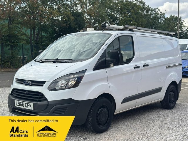 Ford Transit Custom Tdci 310 L1 H1 LB66CFK White