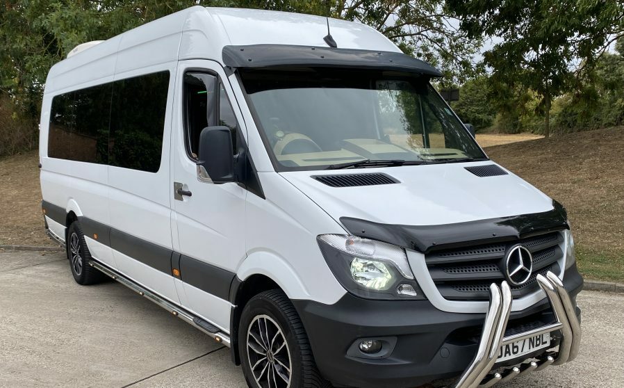 Mercedes-Benz Sprinter 2.1 314 Cdi Lwb Glass Carrier 136 Bhp Euro 6 White #46