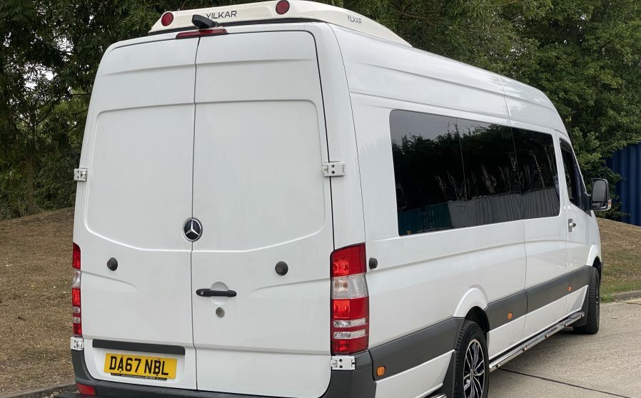 Mercedes-Benz Sprinter 2.1 314 Cdi Lwb Glass Carrier 136 Bhp Euro 6 White #42