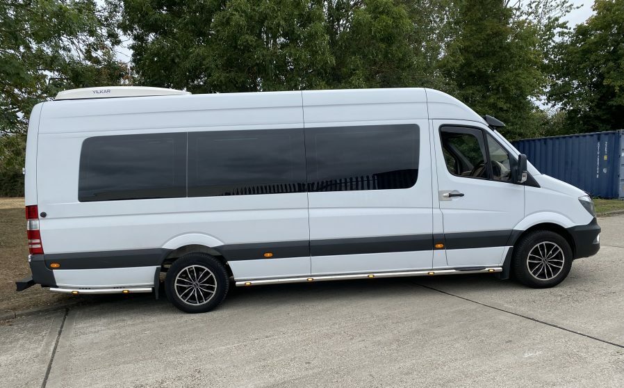 Mercedes-Benz Sprinter 2.1 314 Cdi Lwb Glass Carrier 136 Bhp Euro 6 White #45