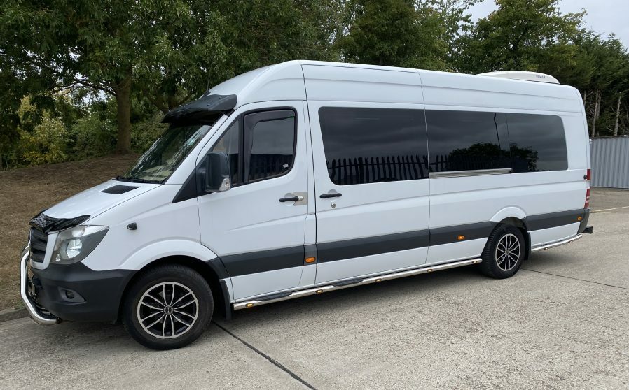 Mercedes-Benz Sprinter 2.1 314 Cdi Lwb Glass Carrier 136 Bhp Euro 6 White #48