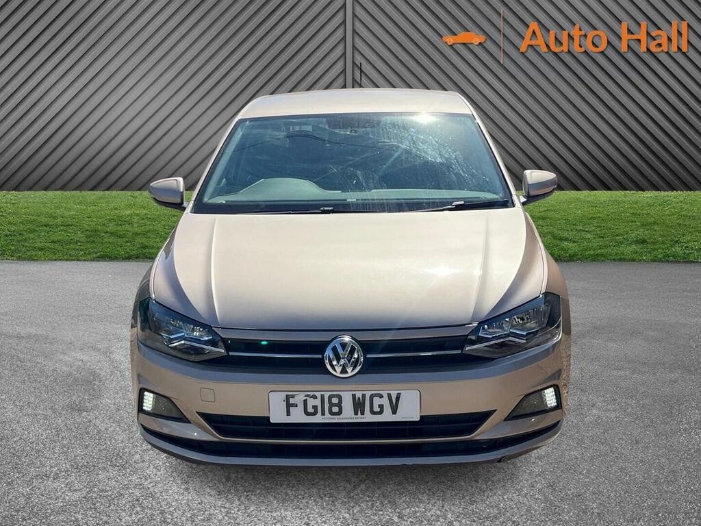 Volkswagen Polo 1.0 Tsi Se Euro 6 Ss 2018 Beige #2