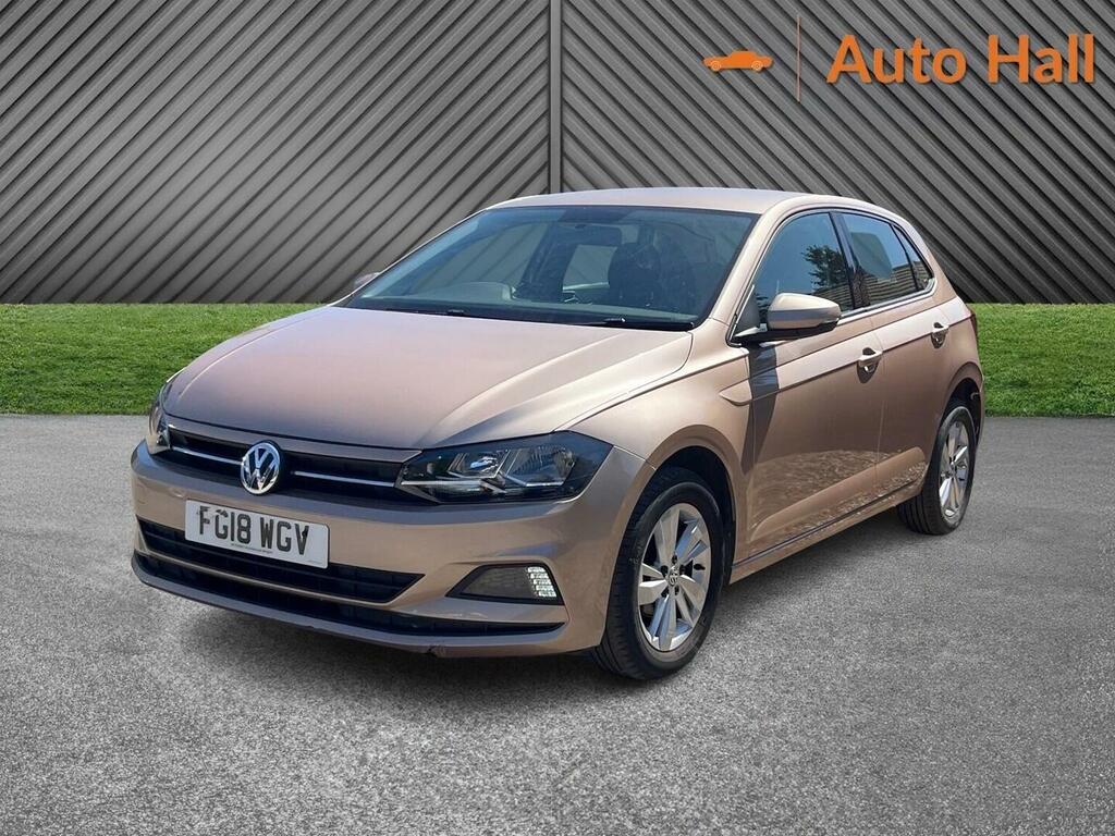 Volkswagen Polo 1.0 Tsi Se Euro 6 Ss 2018 Beige #3
