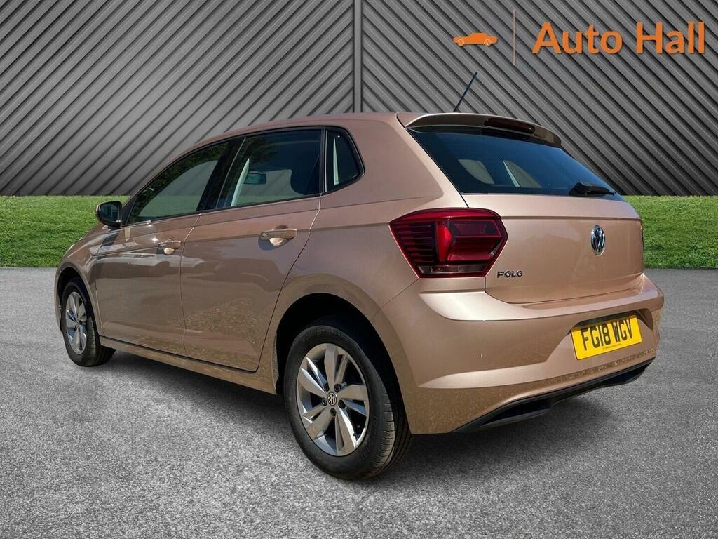 Volkswagen Polo 1.0 Tsi Se Euro 6 Ss 2018 Beige #4