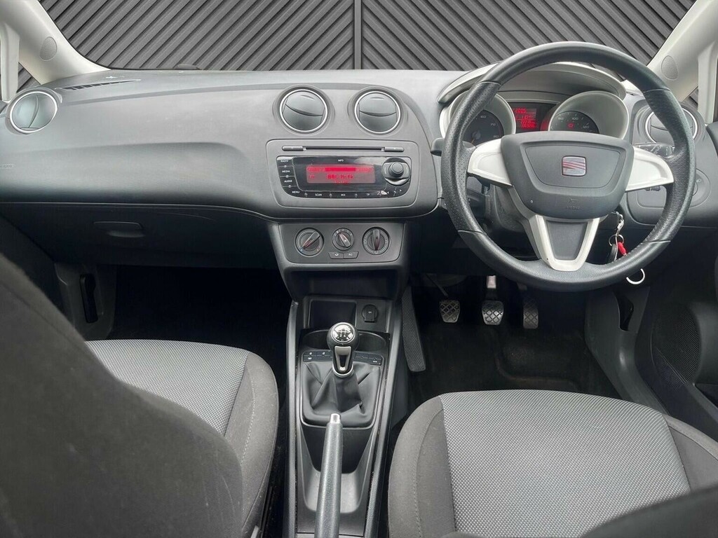 Seat Ibiza 1.6 Tdi Cr Sport Sport Coupe Euro 5 White #12