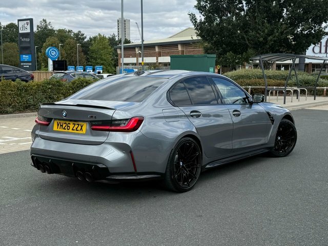 BMW M3 3.0 Biturbo Competition Saloon Steptron YH26ZZX Grey #5