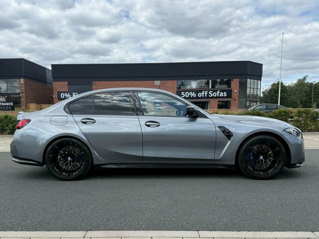 BMW M3 3.0 Biturbo Competition Saloon Steptron YH26ZZX Grey #4