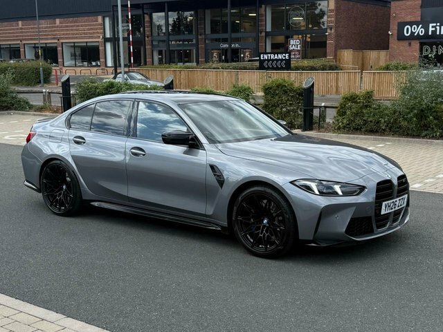 BMW M3 3.0 Biturbo Competition Saloon Steptron YH26ZZX Grey #2