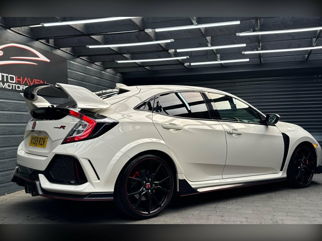 Honda Civic 2.0 Vtec Turbo Type R Gt Euro 6 Ss White #4