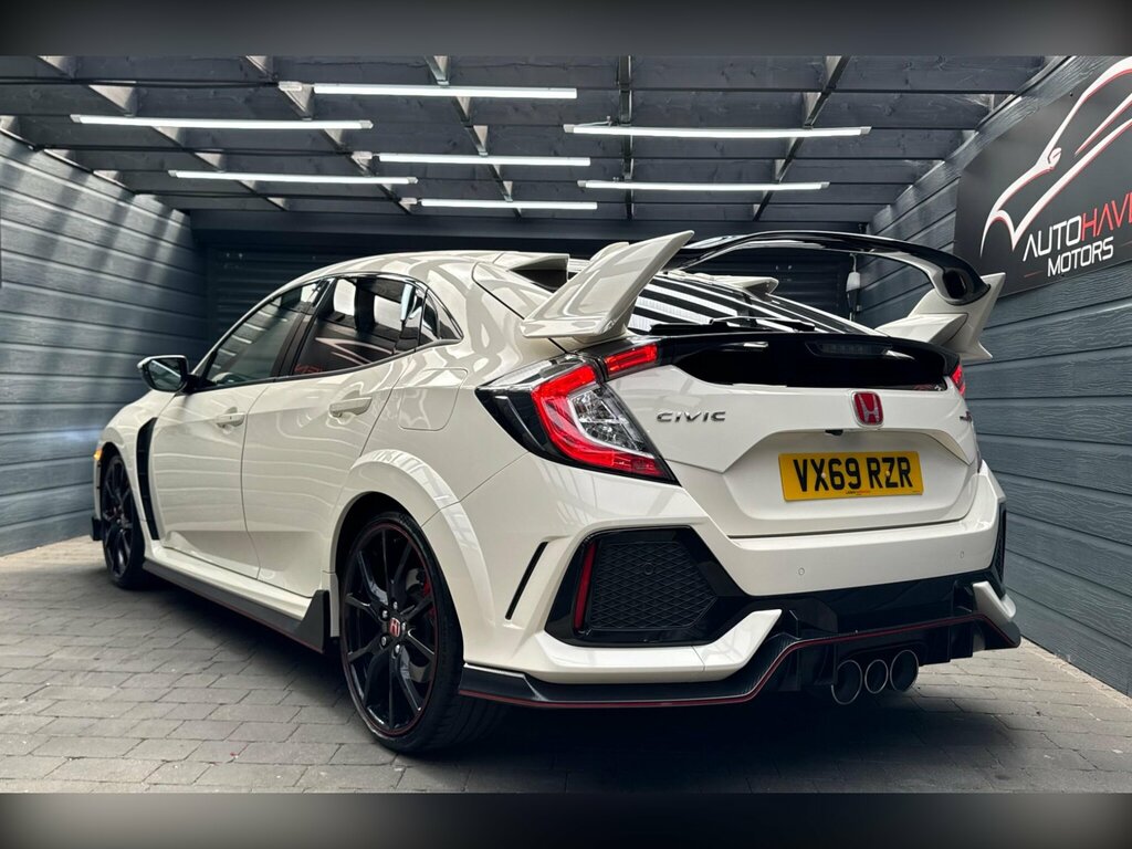 Honda Civic 2.0 Vtec Turbo Type R Gt Euro 6 Ss White #3