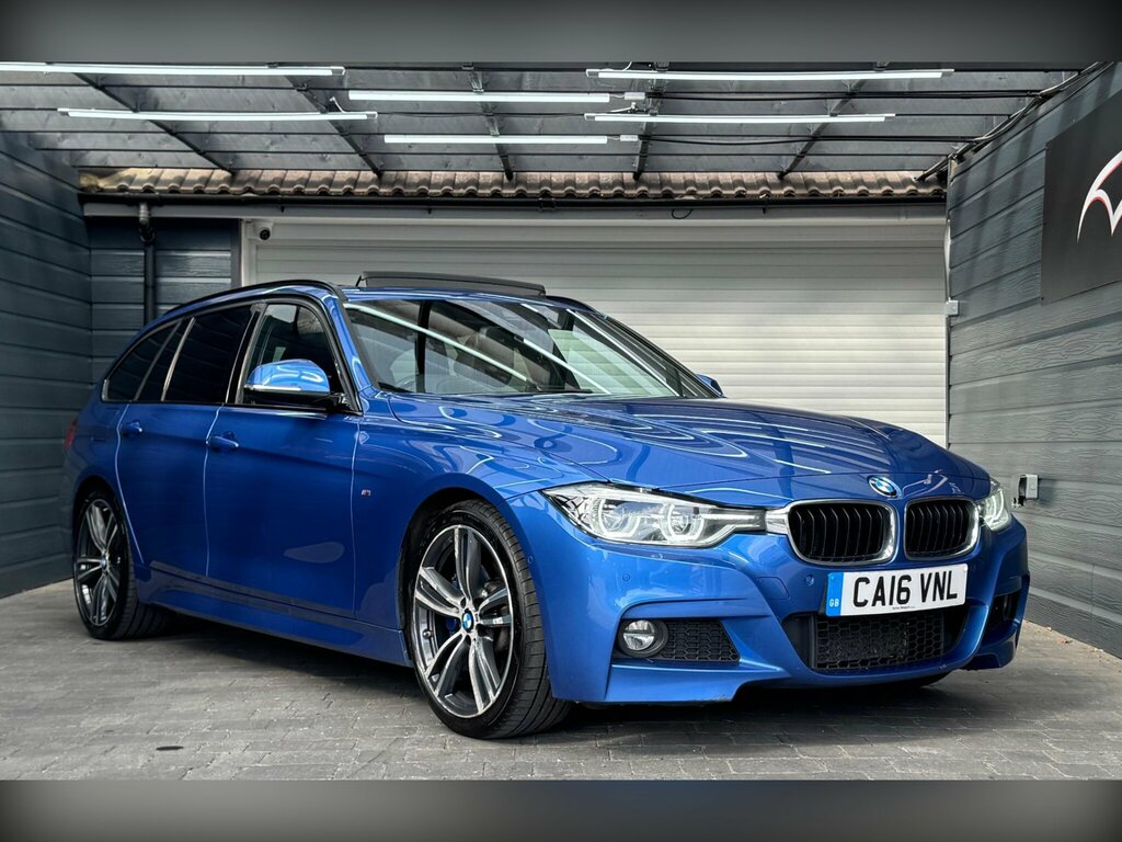 BMW 3 Series 2.0 330I M Sport Touring Euro 6 Ss Blue #3