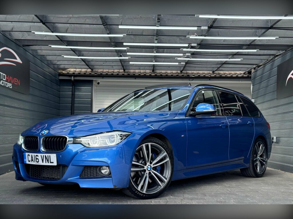 BMW 3 Series 2.0 330I M Sport Touring Euro 6 Ss Blue #2