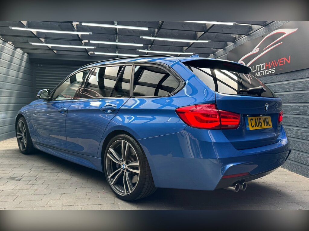 BMW 3 Series 2.0 330I M Sport Touring Euro 6 Ss Blue #6