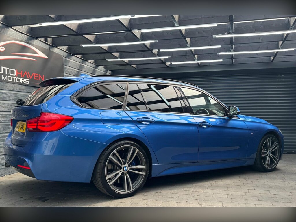 BMW 3 Series 2.0 330I M Sport Touring Euro 6 Ss Blue #5