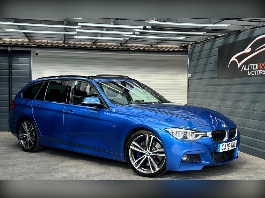 BMW 3 Series 2.0 330I M Sport Touring Euro 6 Ss Blue