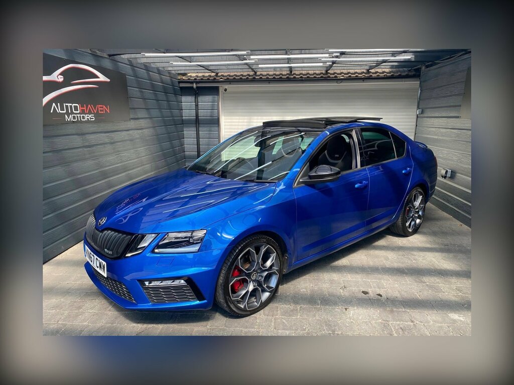 Skoda Octavia 2.0 Tdi Vrs Euro 6 Ss Blue #4