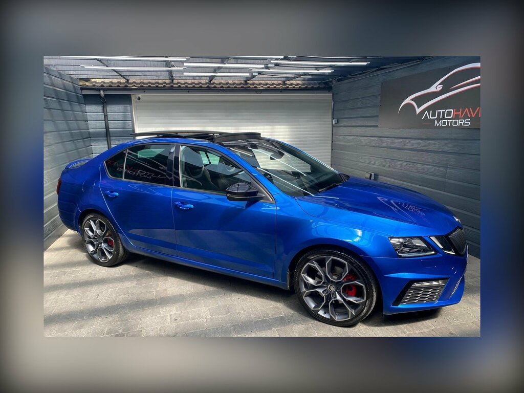 Skoda Octavia 2.0 Tdi Vrs Euro 6 Ss Blue #3