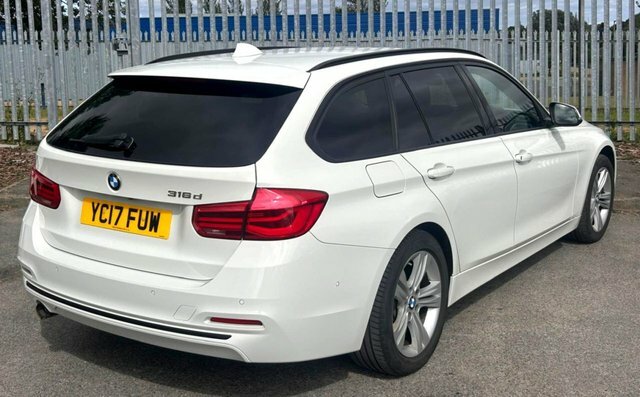 BMW 3 Series 2.0 316D Sport Touring Euro 6 Ss YC17FUW White #5