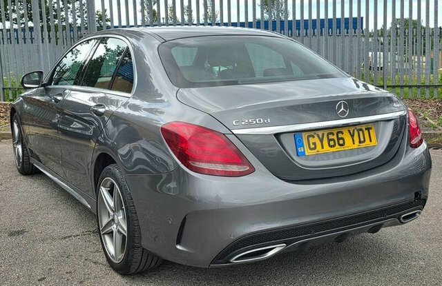 Mercedes-Benz C Class 2.1 C250d Amg Line Premium Saloon G-t GY66YDT Grey #6