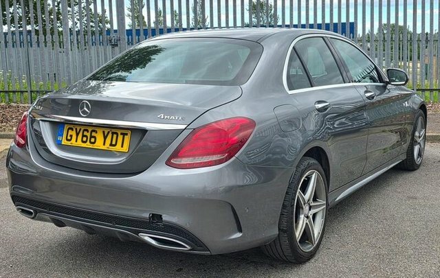 Mercedes-Benz C Class 2.1 C250d Amg Line Premium Saloon G-t GY66YDT Grey #5